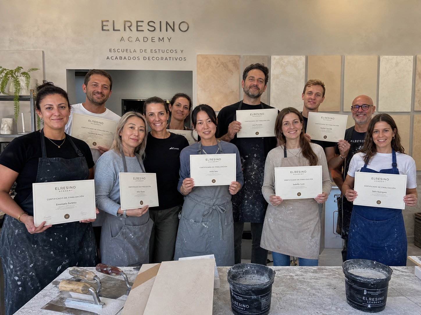 Inside ELRESINO® Academy: Venetian Plaster and Stucco Training Courses in Spain